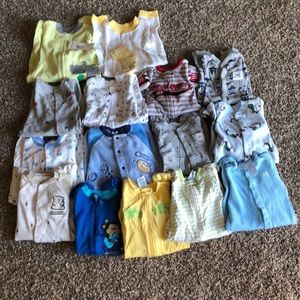 15 pair of 3 month sleepers
